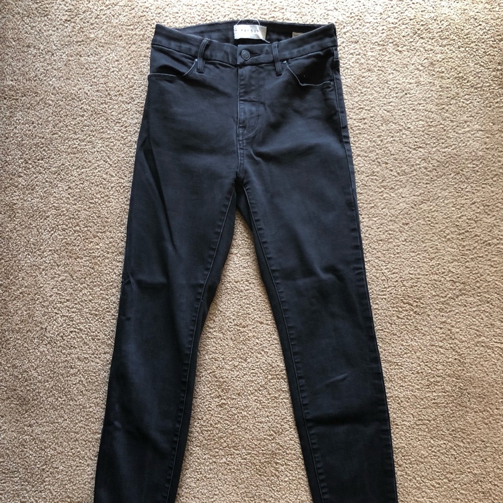 PacSun Black Skinny Jeans size 25 High Rise